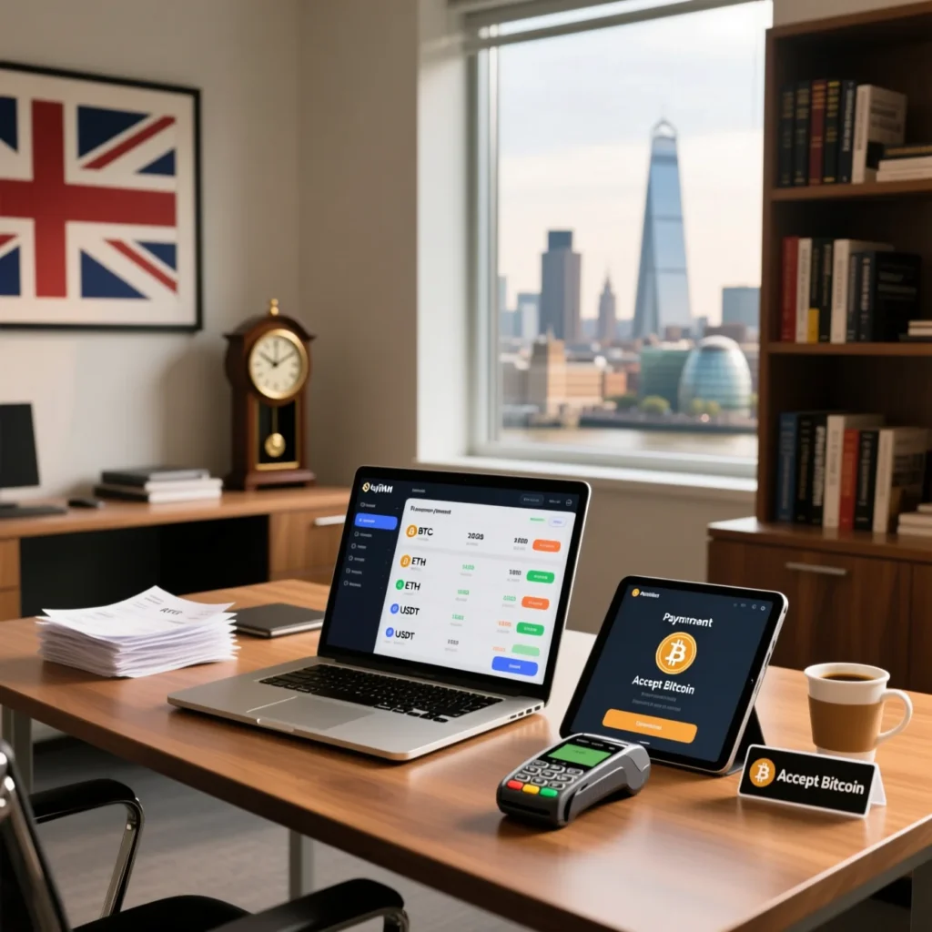 How to Accept Bitcoin Payments UK Business A Practical Guide (BTC, ETH, USDT & POS)