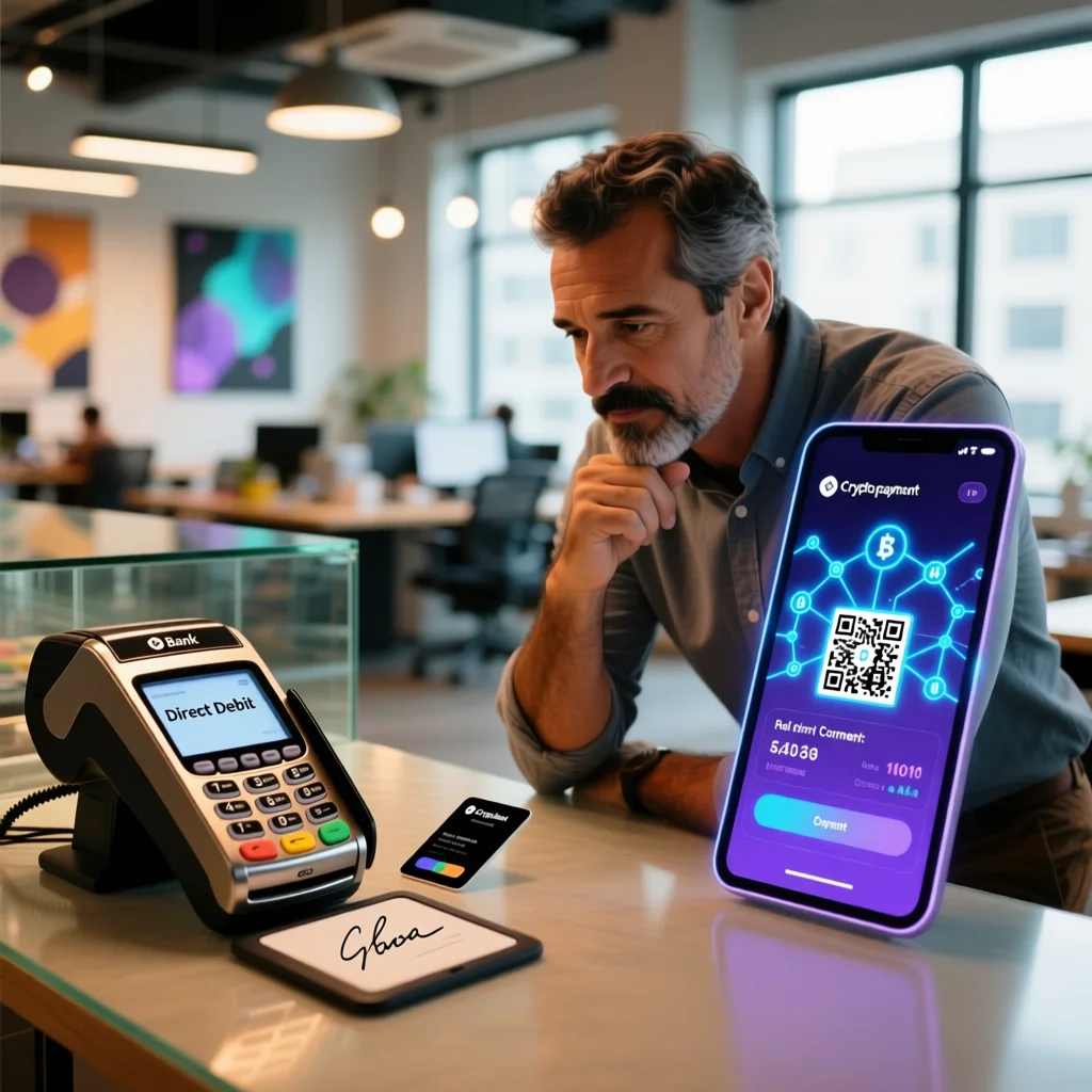 Marketplace Merchant Direct Debit vs. Crypto Payments Which Is Better for Your Business 2