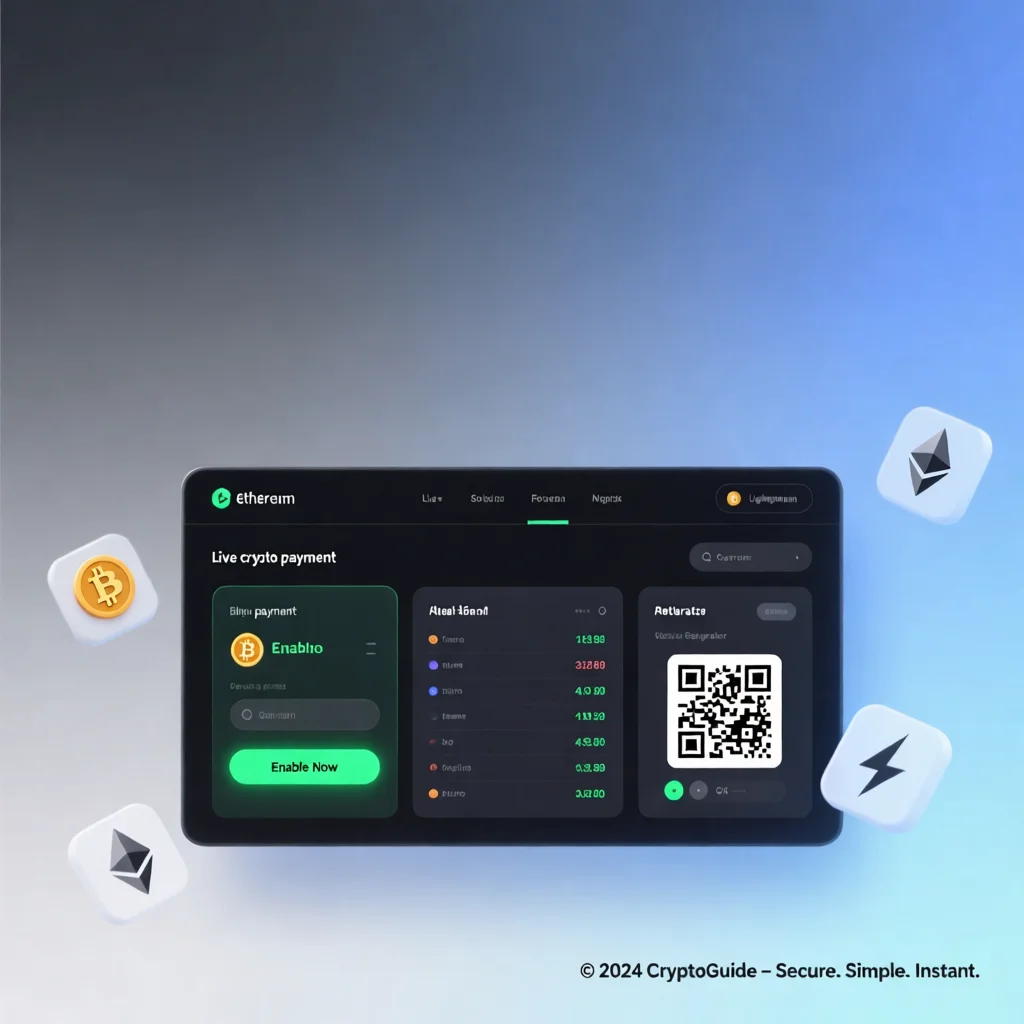 Accept Crypto Payments on Website the Guide (Fast, Easy & Beginner-Friendly)