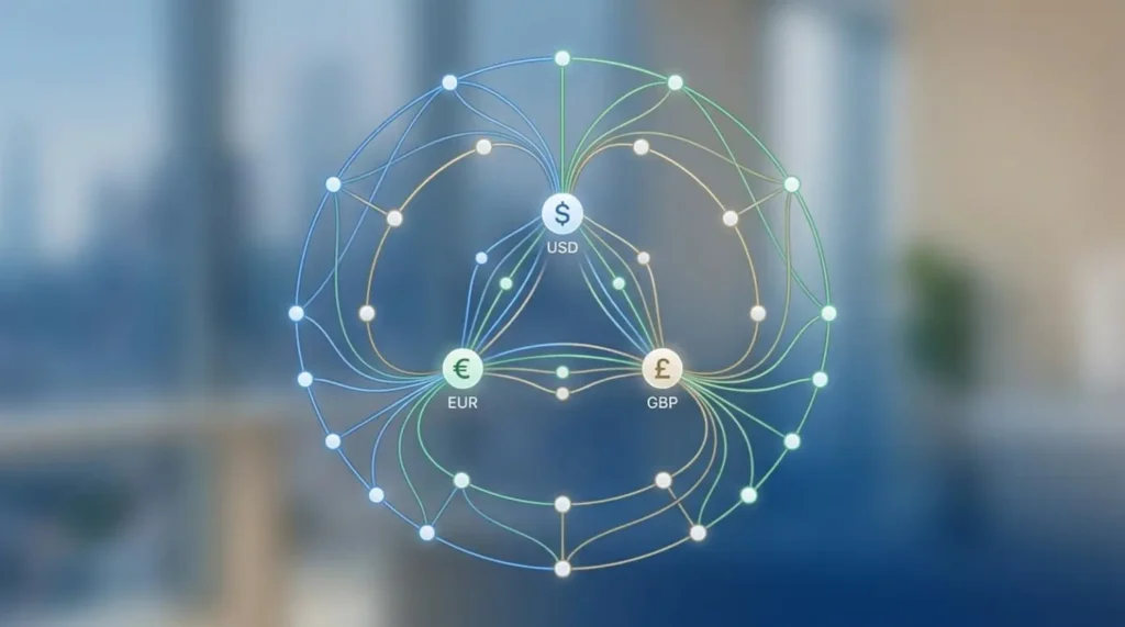 multi-currency payment flow across UK EU and US for high-risk businesses