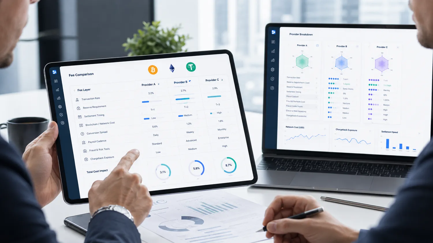 Breakdown of high-risk payment processing fees beyond the transaction rate