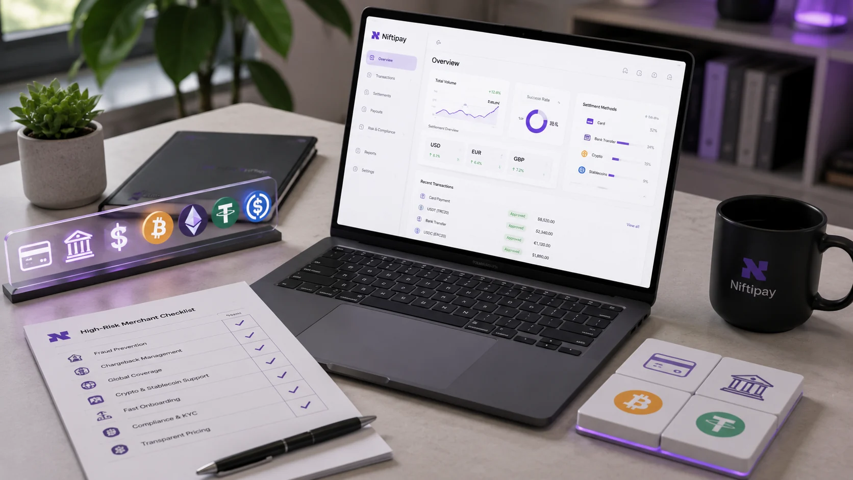 Crypto and Fiat Payment Processor for High-Risk Merchants: What to Look For
