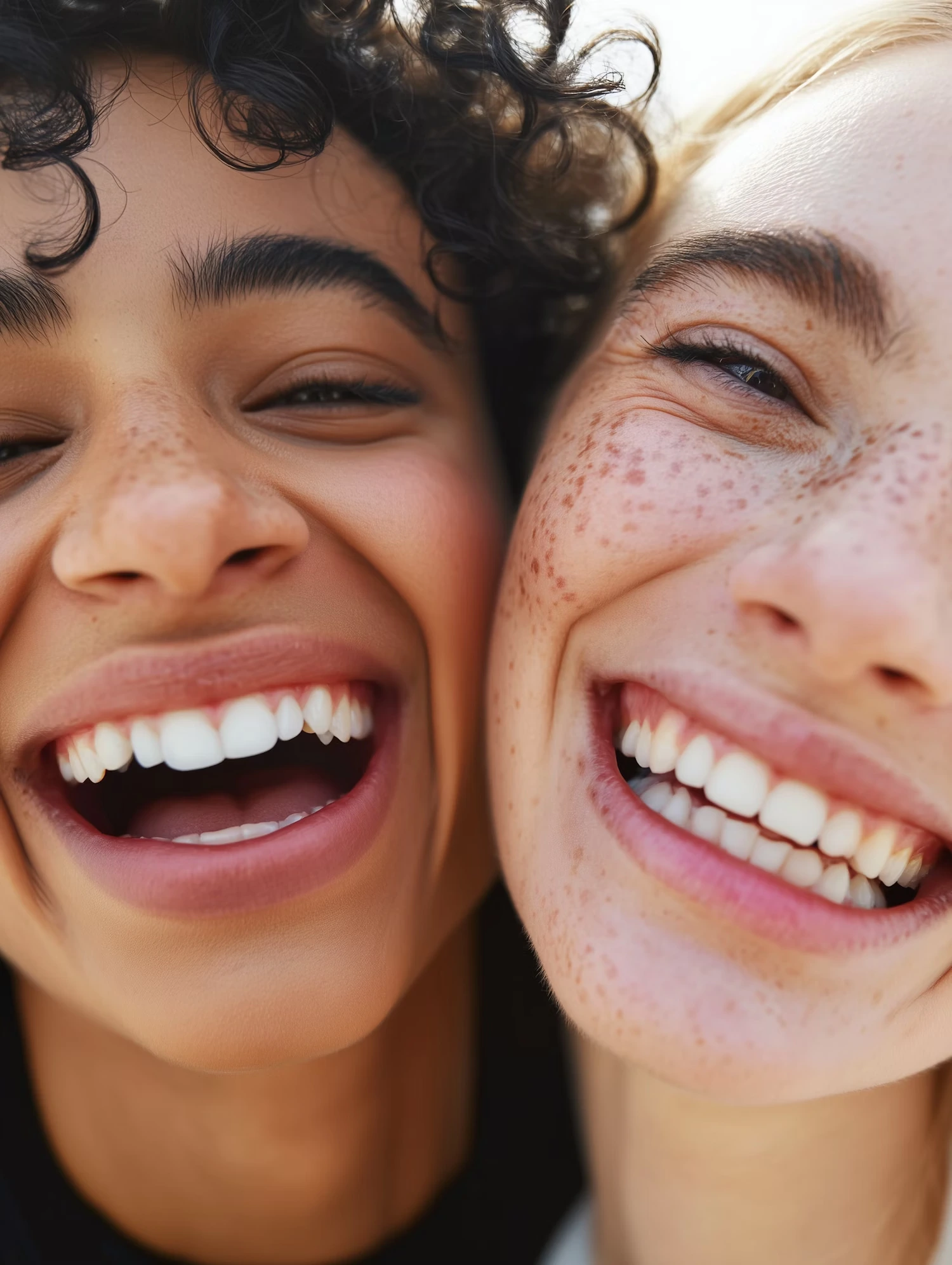 Smiling friends representing NiftiPay customers
